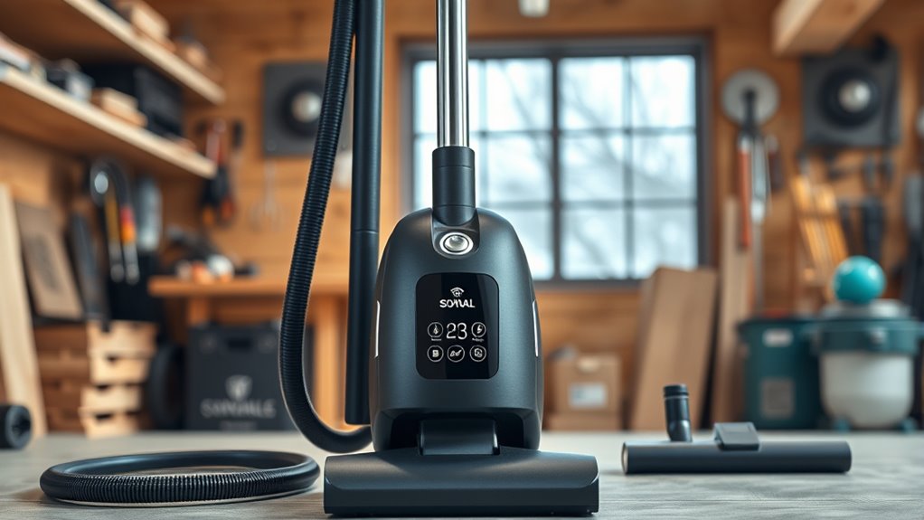 quiet auto start shop vac