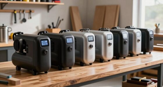 quiet professional woodworking compressors