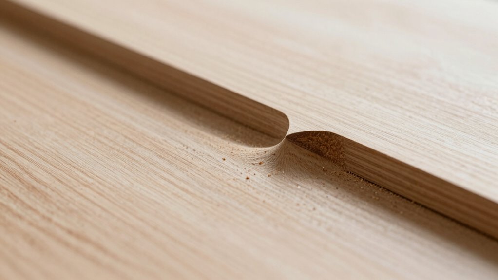 reduce snipe with careful planing