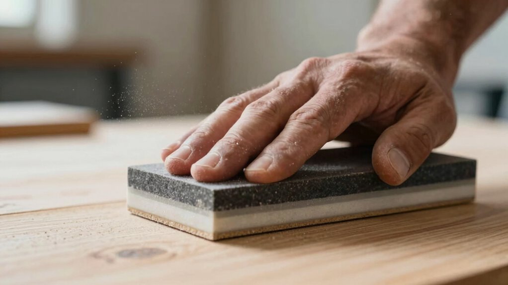 refined controlled sanding technique