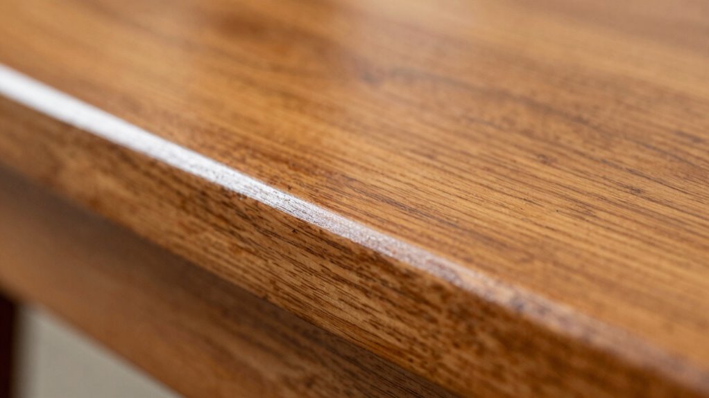 refinish if surface remains uneven