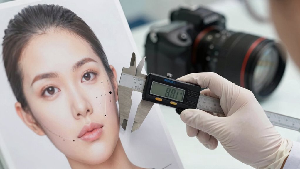 reliable facial measurement standards