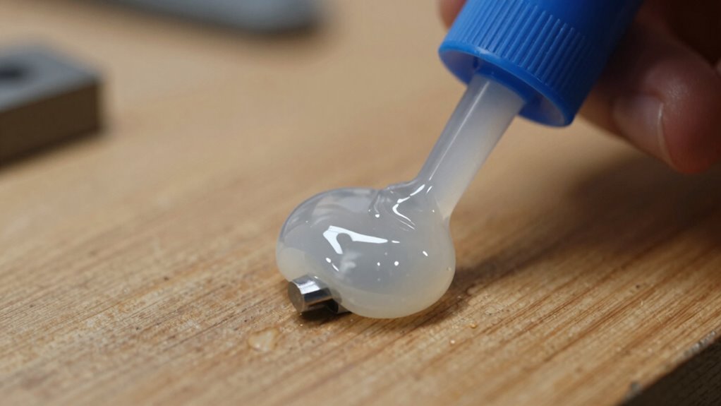 removable hot glue fixtures