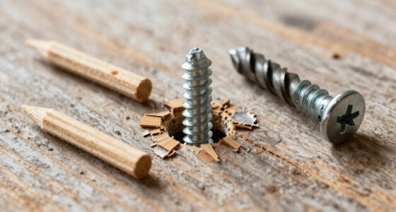 repair stripped screw holes