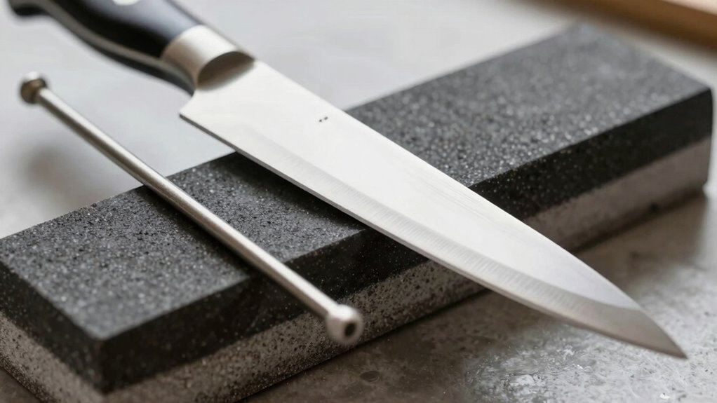 safe steady sharpening technique