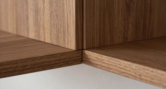 sag resistant shelf joint