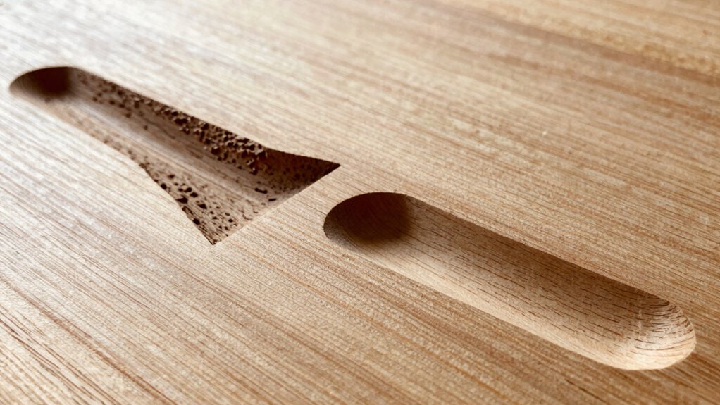 sand plane calibrate carefully