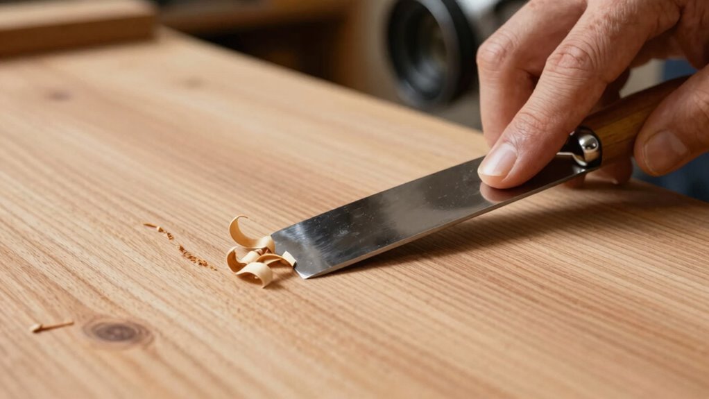 scraper fixes tearout quickly