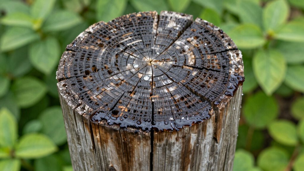 seal end grain moisture protection