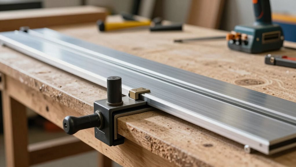 secure clamps for straight cuts