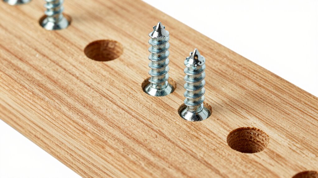 secure screws without splitting