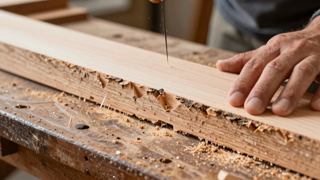 secure steady grain aware cut