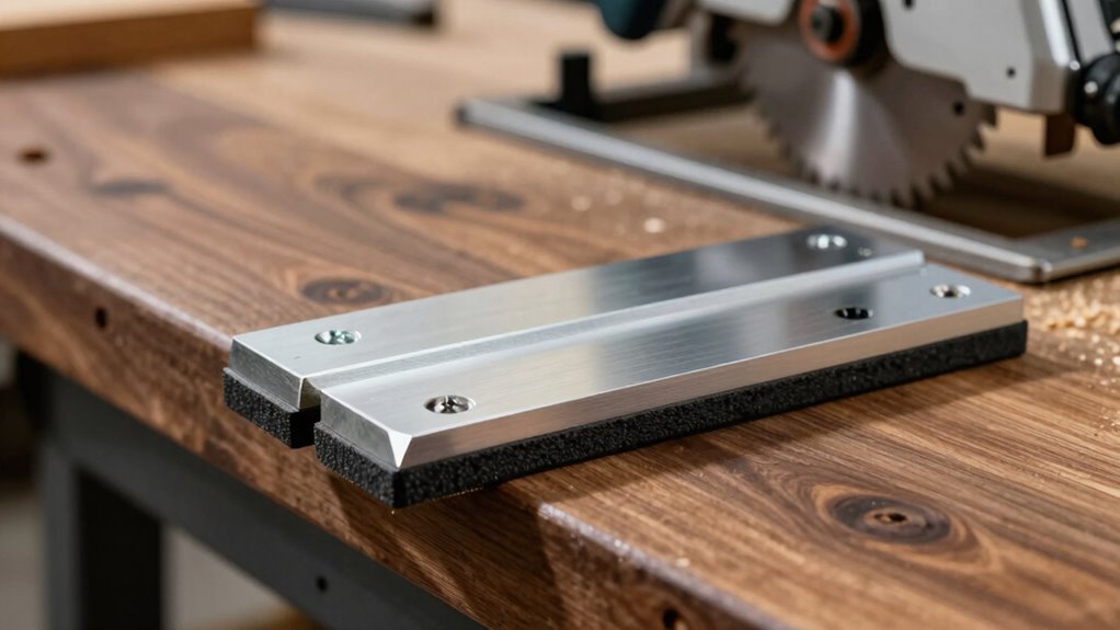 secure stop block tightly