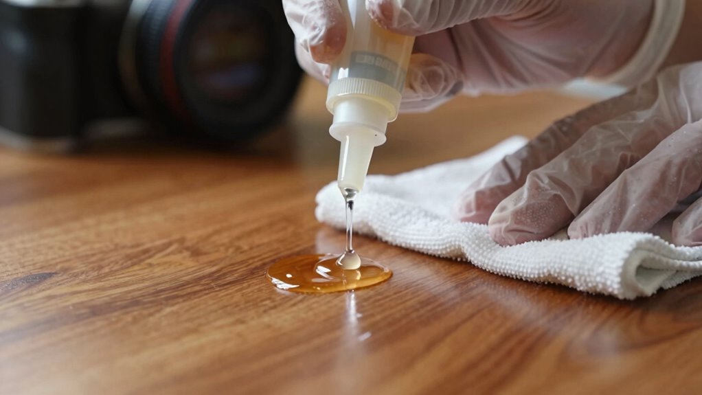 select appropriate tools and solvents