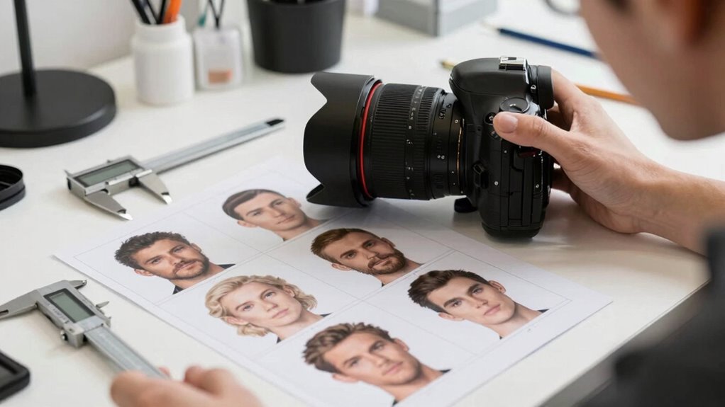 select calibrate standardize faces