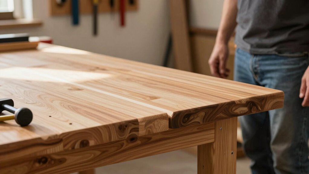 set workbench height properly