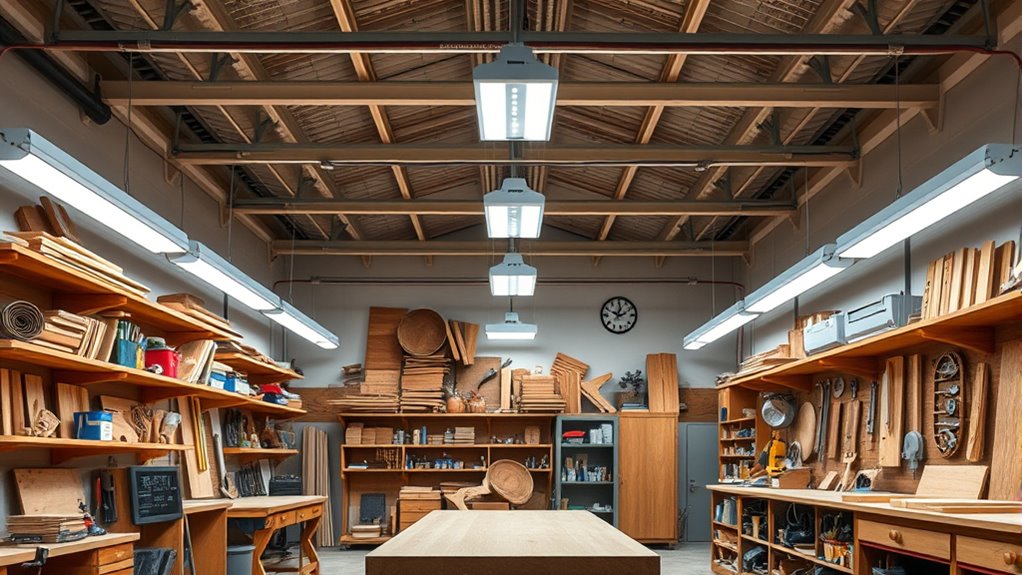 shop lighting selection criteria