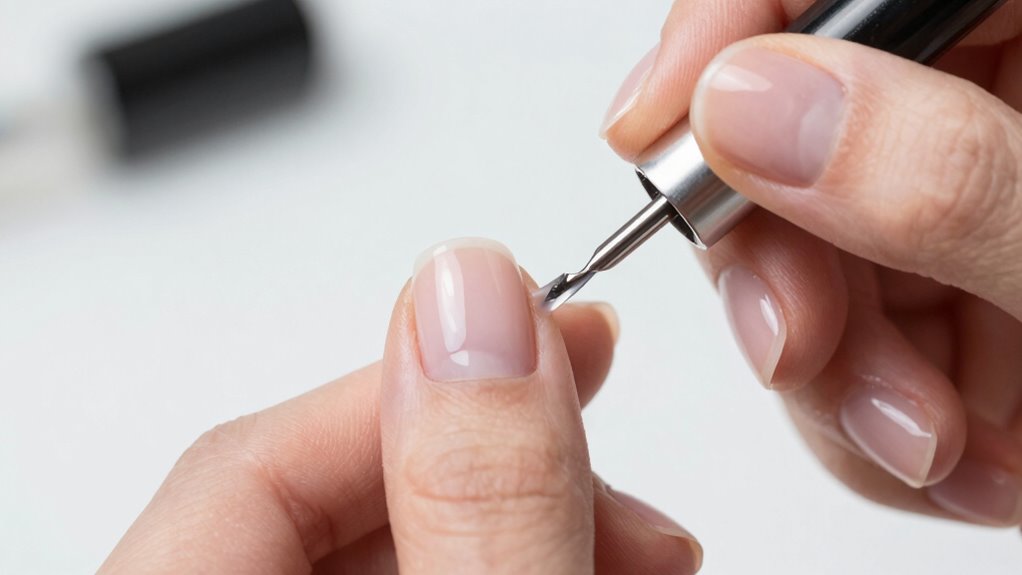 smooth gentle buffing technique