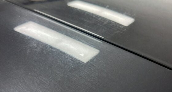 smooth glossy paint finish