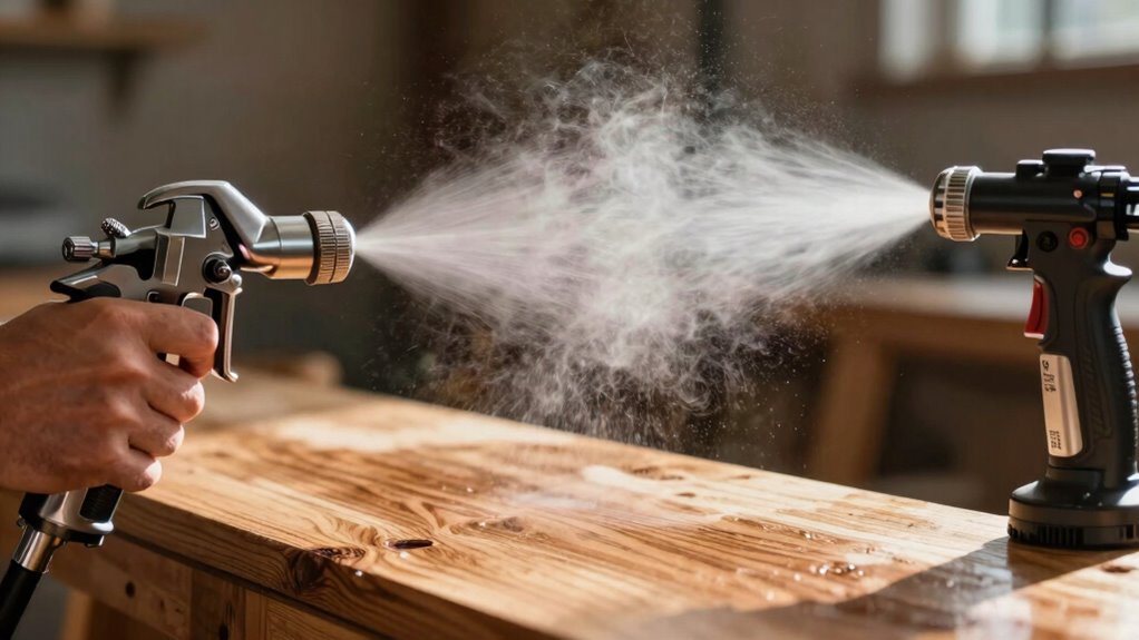 spray type pros and cons