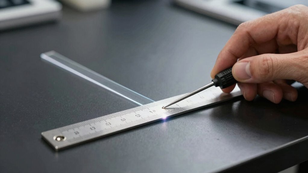 stable reference edge alignment