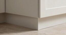 standard cabinet toe kick