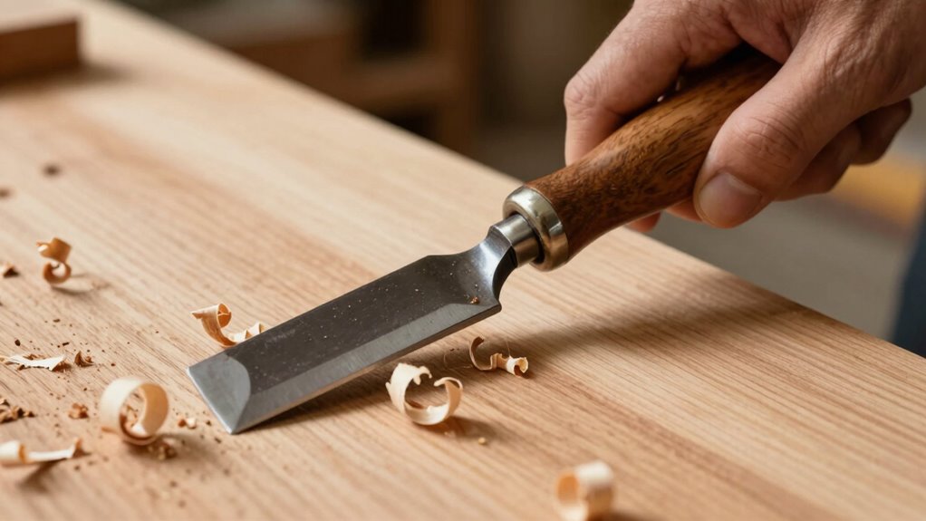 steady pressure sharp blade