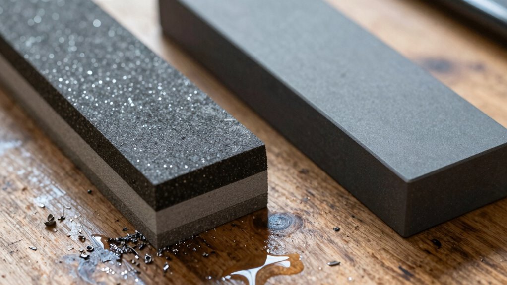 stone flattening accelerates sharpening