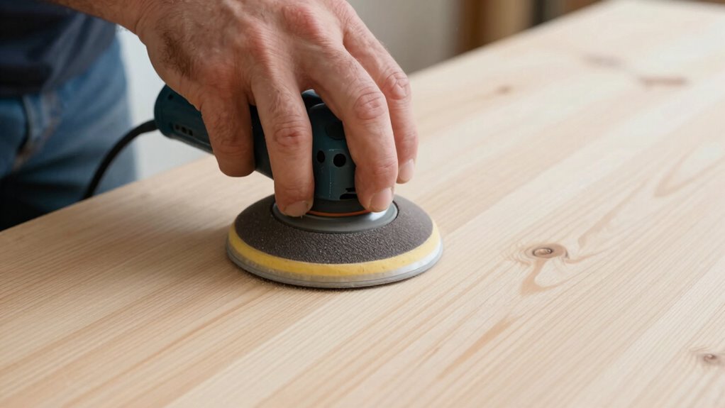 stop sanding at perfect point