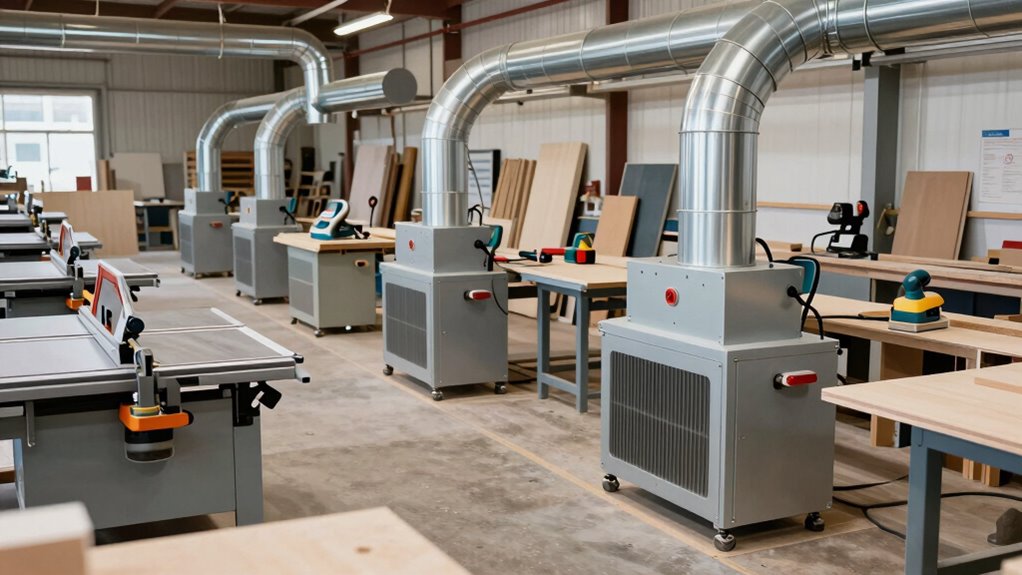 strategic blast gate placement