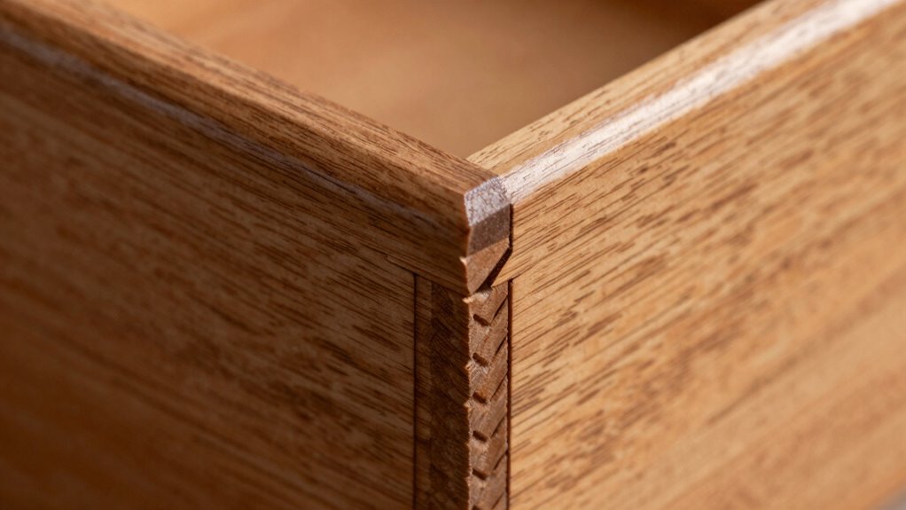 strong decorative corner joints