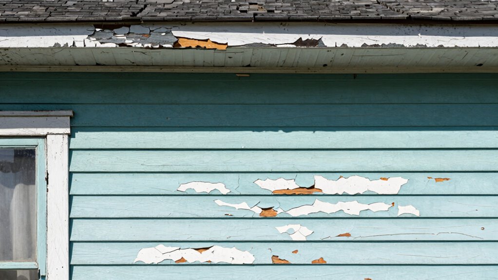 sunlight accelerates exterior deterioration