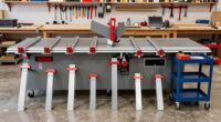 table saw outfeed supports