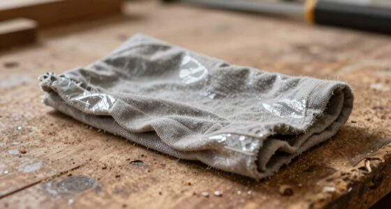 tack cloth dust removal