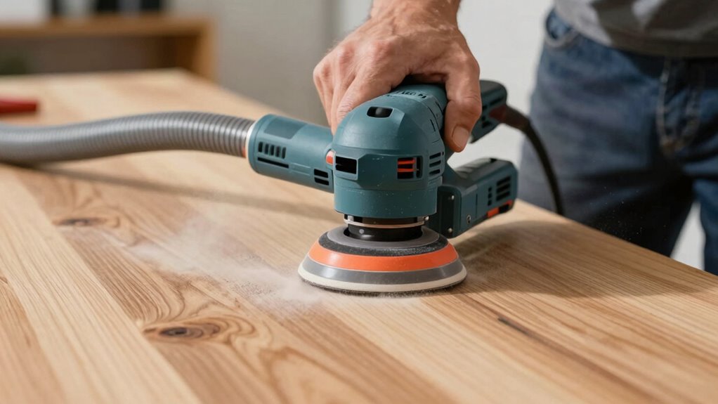 tailor sanding for each material