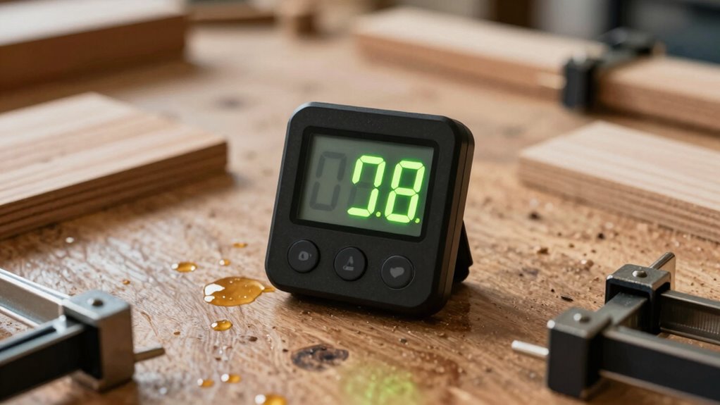 time sensitive glue assembly