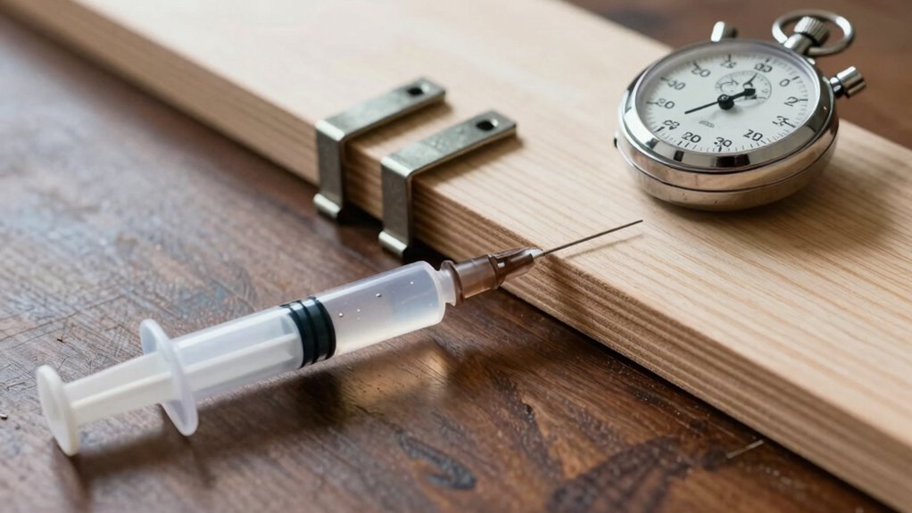 timing factors in gluing