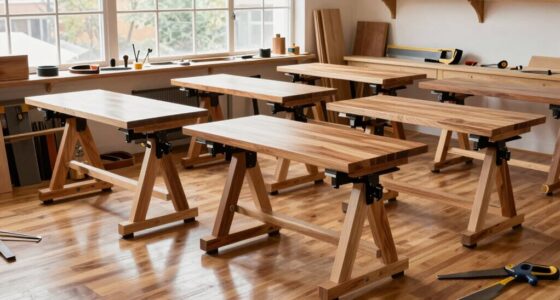 top adjustable woodworking benches