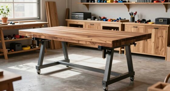 top adjustable woodworking benches