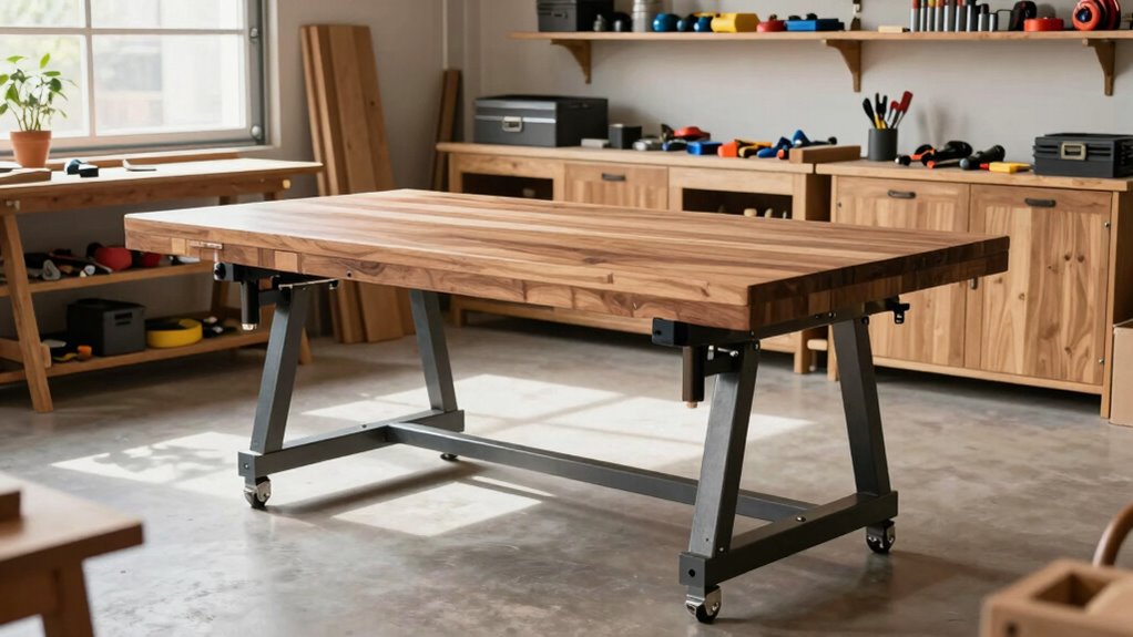 top adjustable woodworking benches