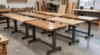 top adjustable woodworking workbenches