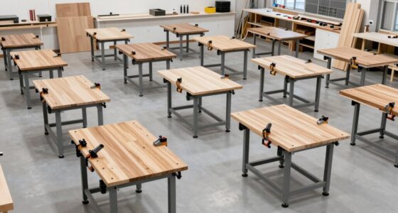 top assembly tables with clamps