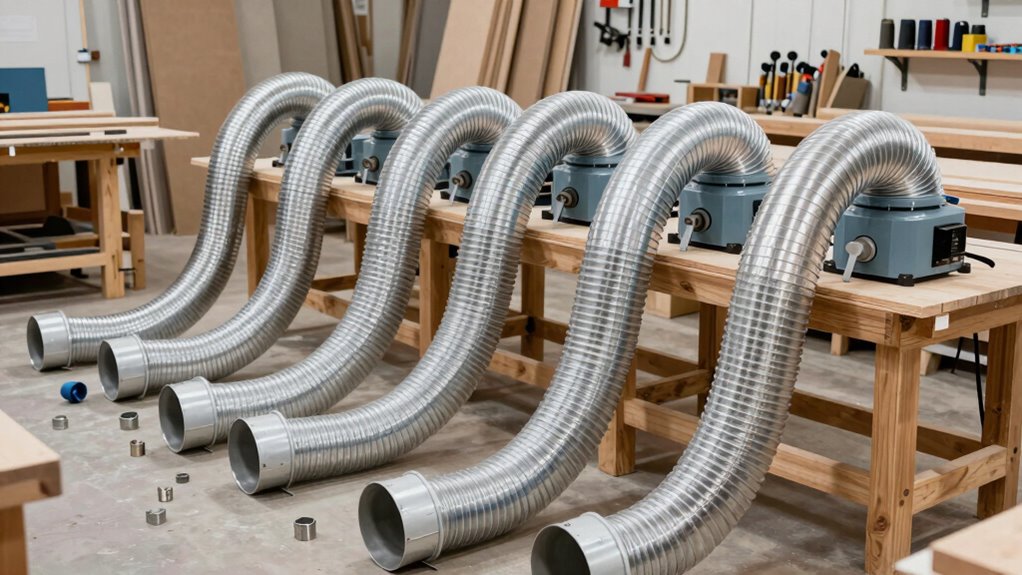 top dust collection duct kits