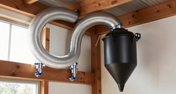top dust collection ducting kits