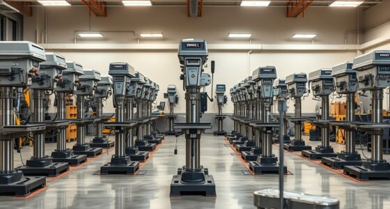 top floor drill presses