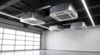 top garage air filtration units