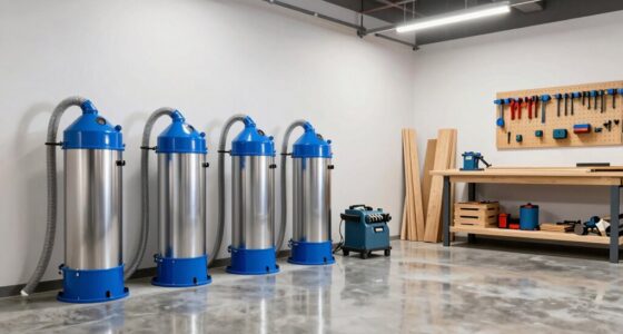 top garage dust collection systems
