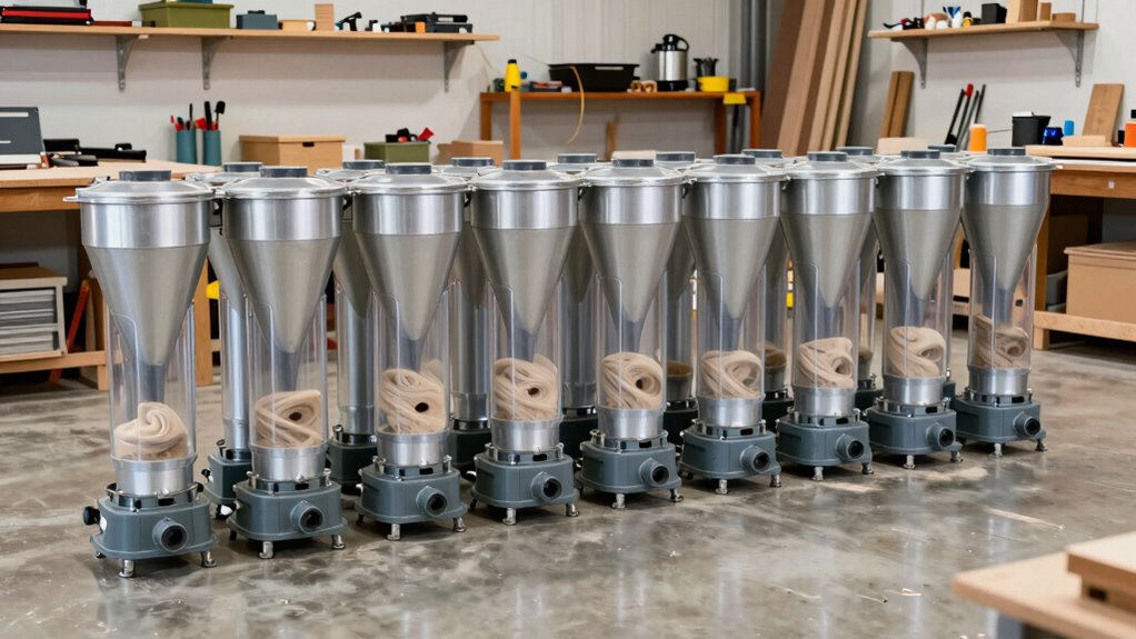 top garage dust separators