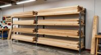 top garage lumber storage options