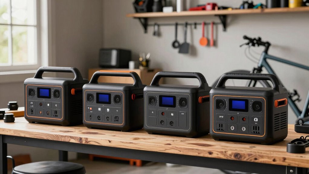 top garage power stations